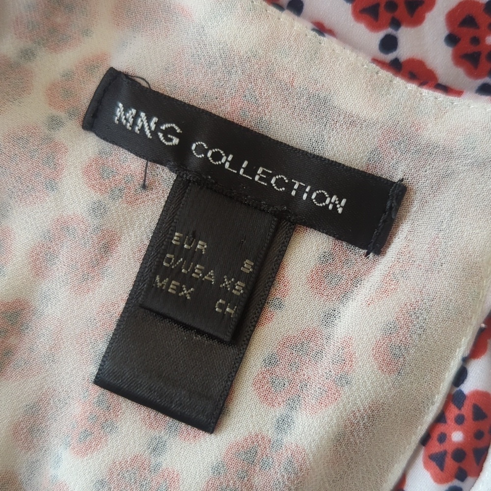 MNG Collection Red and White Halter Sundress - Picture 5 of 5